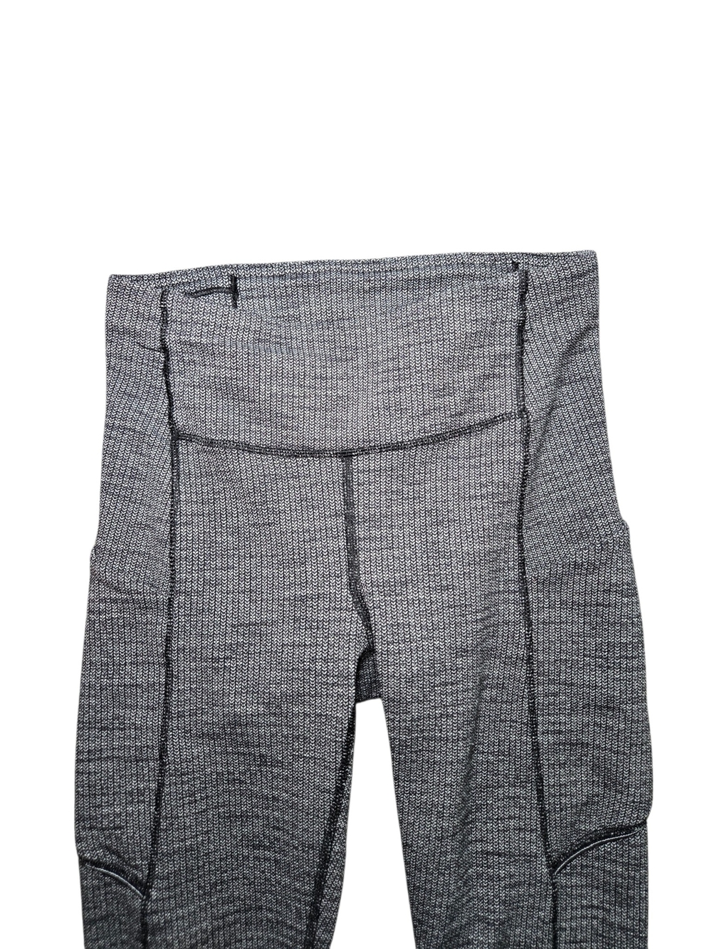 Lululemon Speed Up Tight 30" - Variegated Knit Black Heathered Black - Picture 4 of 12